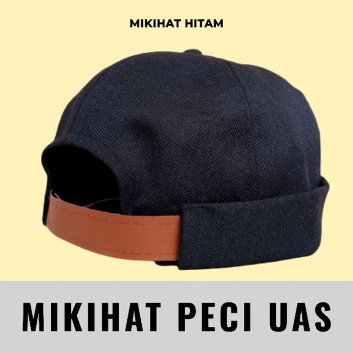 Star Seller Topi Peci Uas Ustad Abdul Somad Motif Man Anna - Hitam, All Size