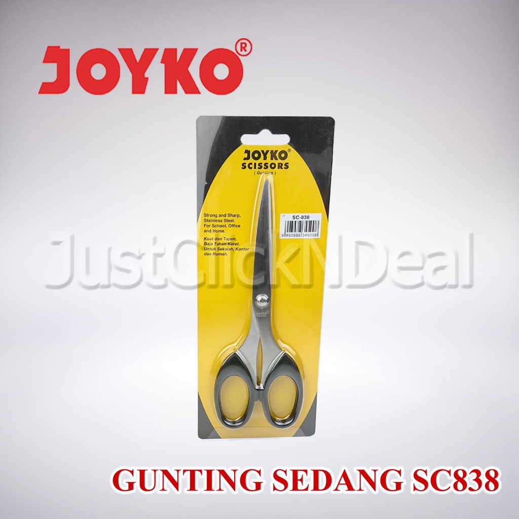 

Gunting Sedang Serbaguna Joyko SC-838