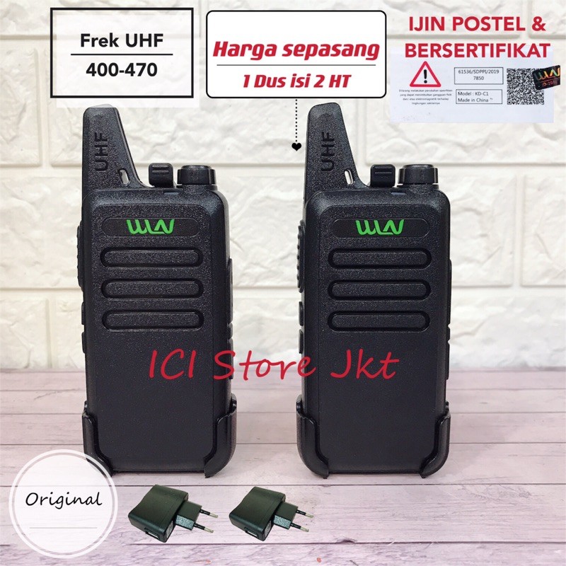 Ht Wlan / Wln bersertifikat harga sepasang dan adaptor tambahan