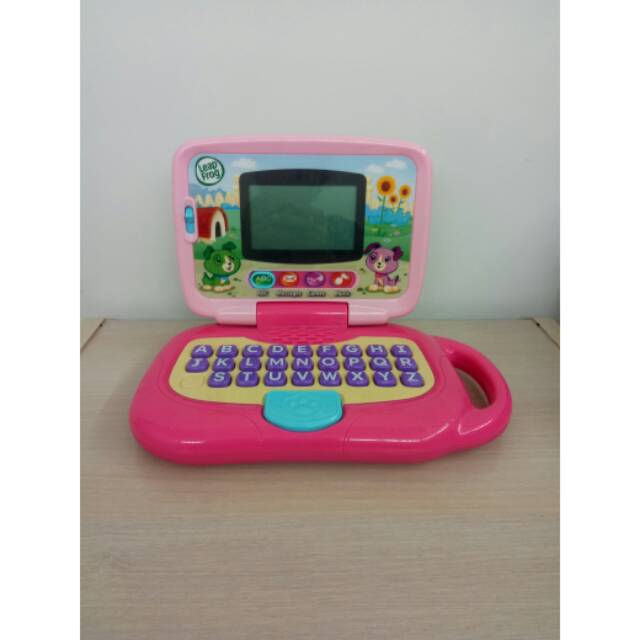 Preloved mainan Leapfrog laptop
