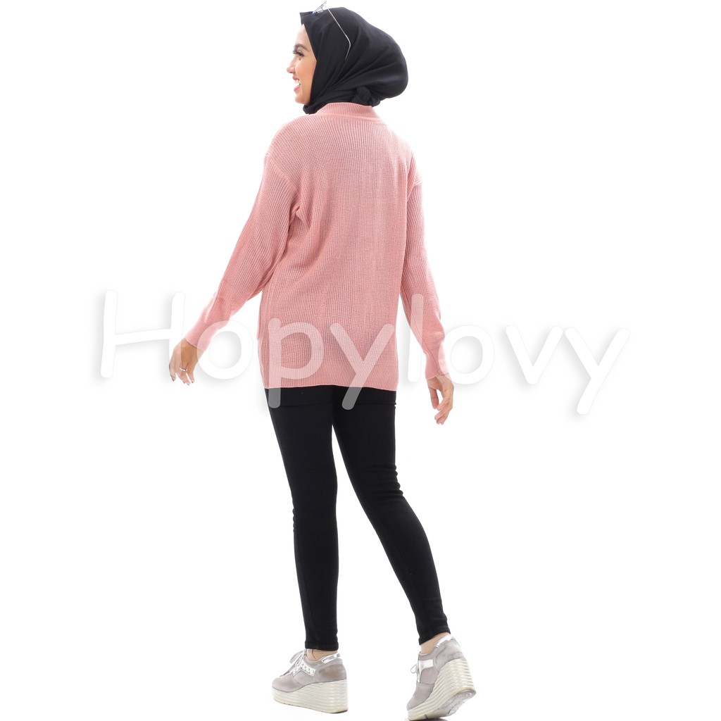 HOPYLOVY SALE - Cardigan Rajut Wanita Merissa Outer