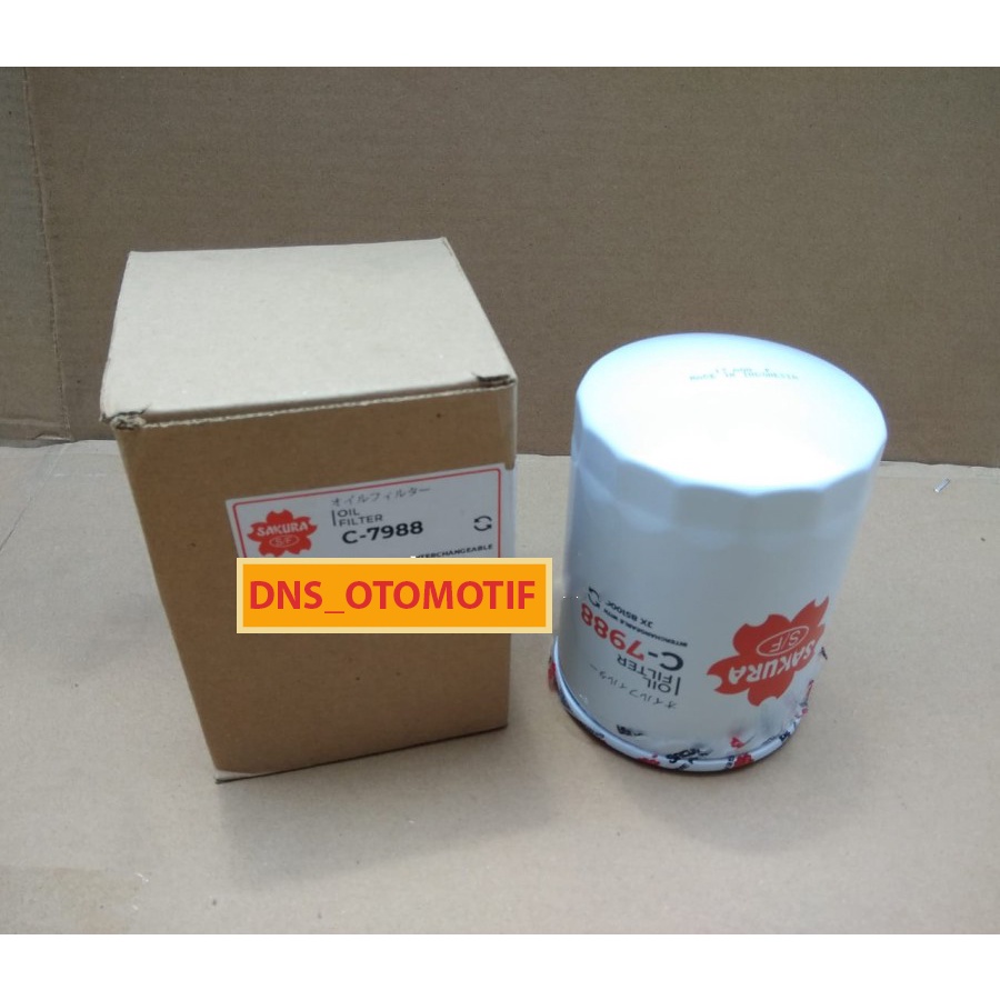 DNS_OTOMOTIF -  Filter Oli / Oil Filter Foton Taishan C-7988 C7988 Sakura
