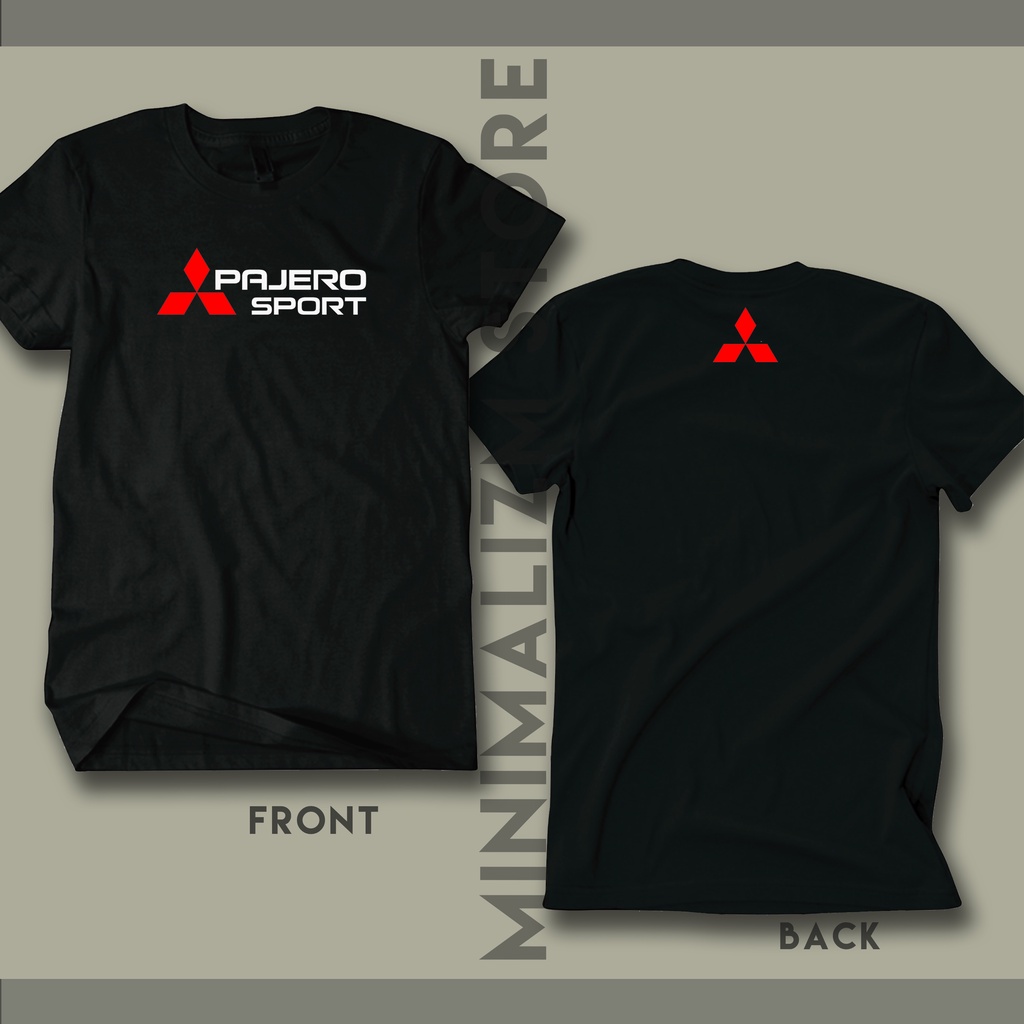Kaos Pajero Sport tshirt Mitsubishi Premium