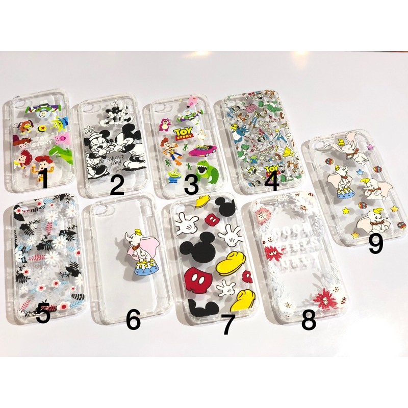 TRANSPARENT DISNEY CASE IPHONE 6/6s , 6+/6s+ , 11 Pro