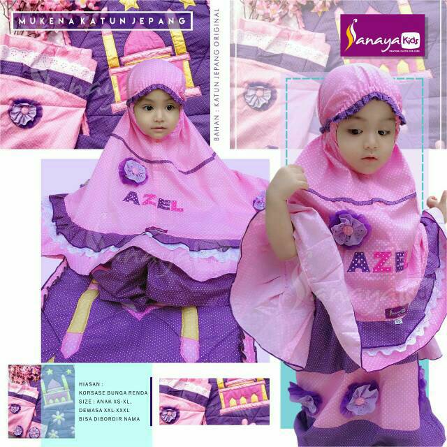 Model Mukenah Katun Jepang