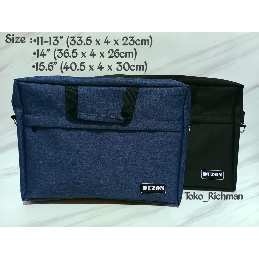 DUZON Tas Laptop Jinjing Premium LTP003 Tas Laptop 11-15.6inch