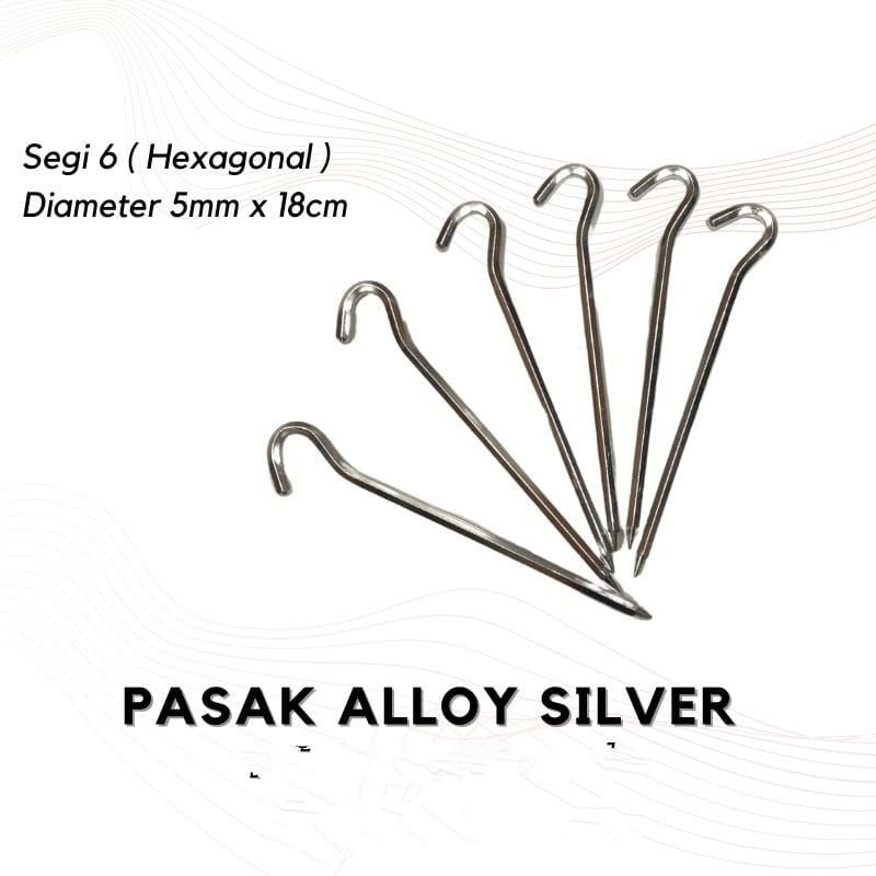 pasak tenda alloy pasak tenda alumunium pasak flysheet