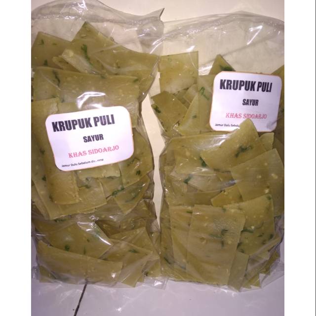 

Krupuk puli Sayur