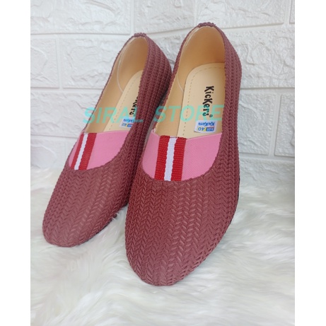 Sepatu Rajut Wanita Terbaru - Sepatu Slip On Wanita #sepatuwanitakickersterbaru2022