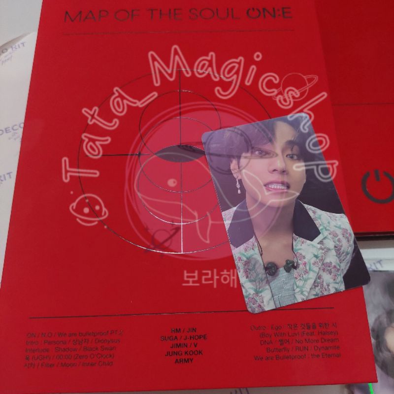 BTS DVD MOTS: ONE TAEHYUNG V FULLSET