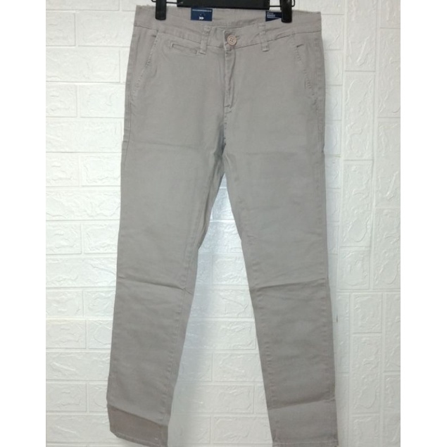 BOMBBOOGIE ORIGINAL Slimfit C2 Series Light Grey Catton Chinos