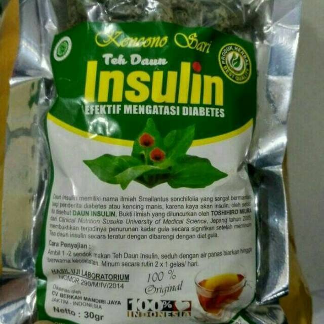 

Teh Daun insulin