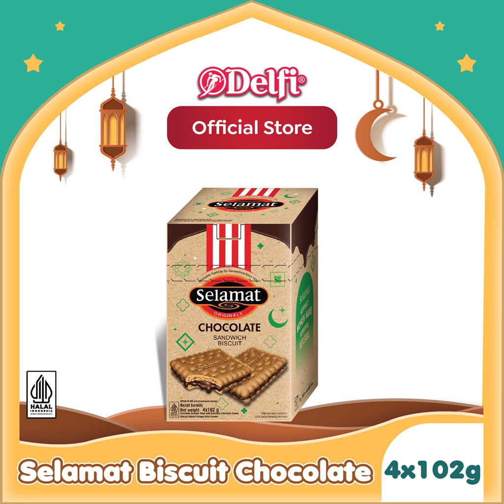 

Selamat Biscuit Chocolate Gift Pack Lebaran