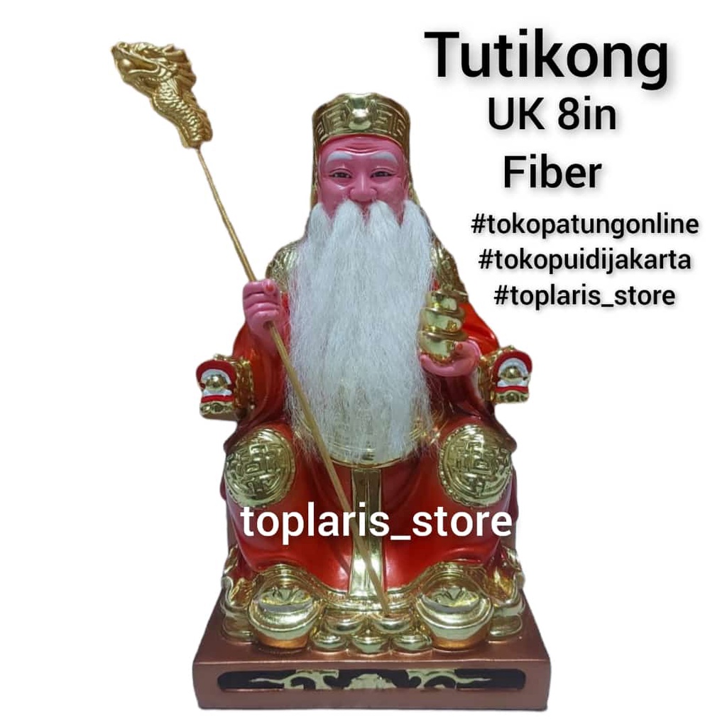 Patung Tutipakung Tutikong Tecukong DEWA BUMI Fiber 8in 022