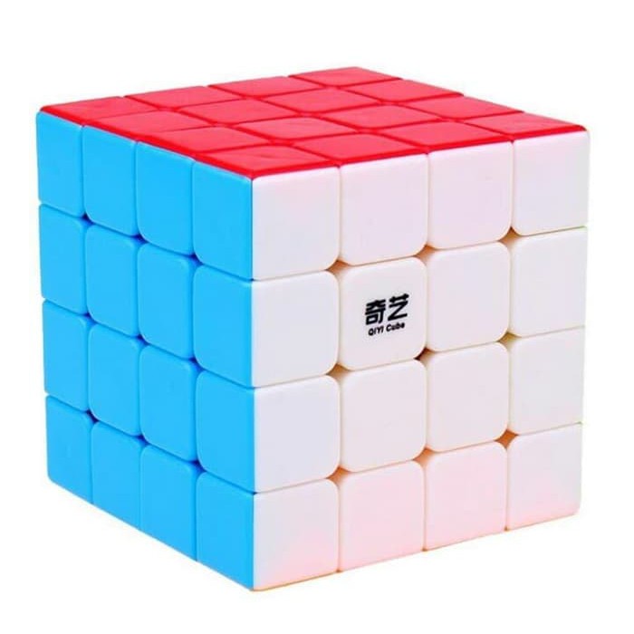 Rubik Yongjun - Rubik Kubus - Pelumas Rubik Rubik 4X4 Qiyi Qiyuan S Stickerless Speed Cube 4X4X4