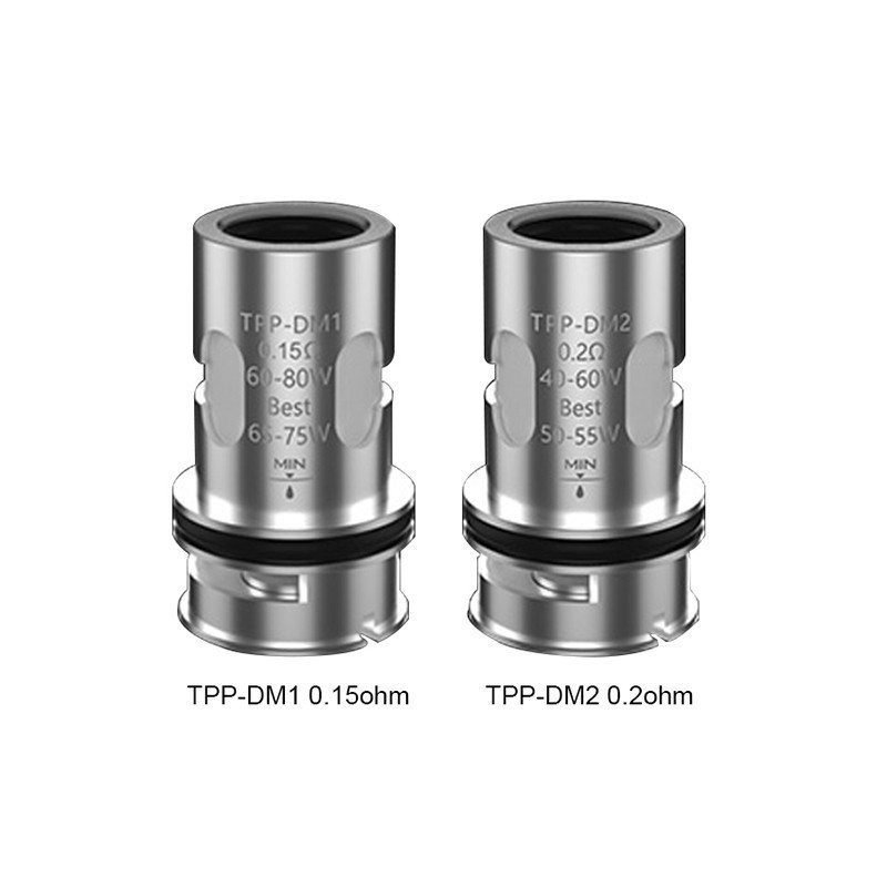 COIL TPP DM1 0.15 OHM TPP DM2 0.2 OHM BY VOOPOO COILS AUTHENTIC