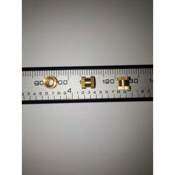 MUR M3 M3x5 3X5 BRASS KNURL INSERT NUT LAPTOP PRINTER 3D INJECTION
