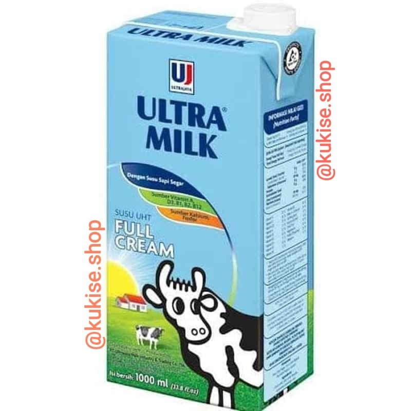 

ULTRA MILK UHT FULL CREAM 1000 ML