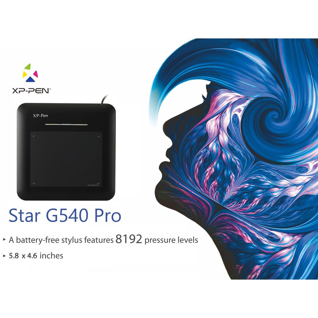 Xp pen star G540 PR0 wacom alternatif drawing pen tablet