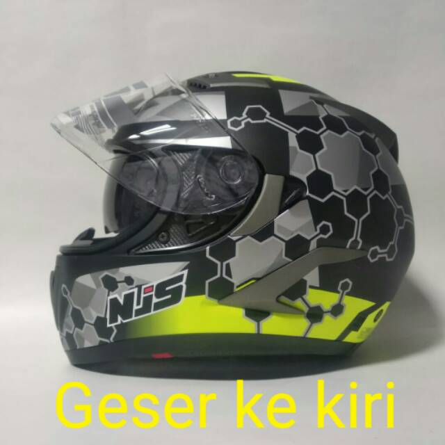 HELM NJS  SHADOW MAX R FREE FLAT VISOR