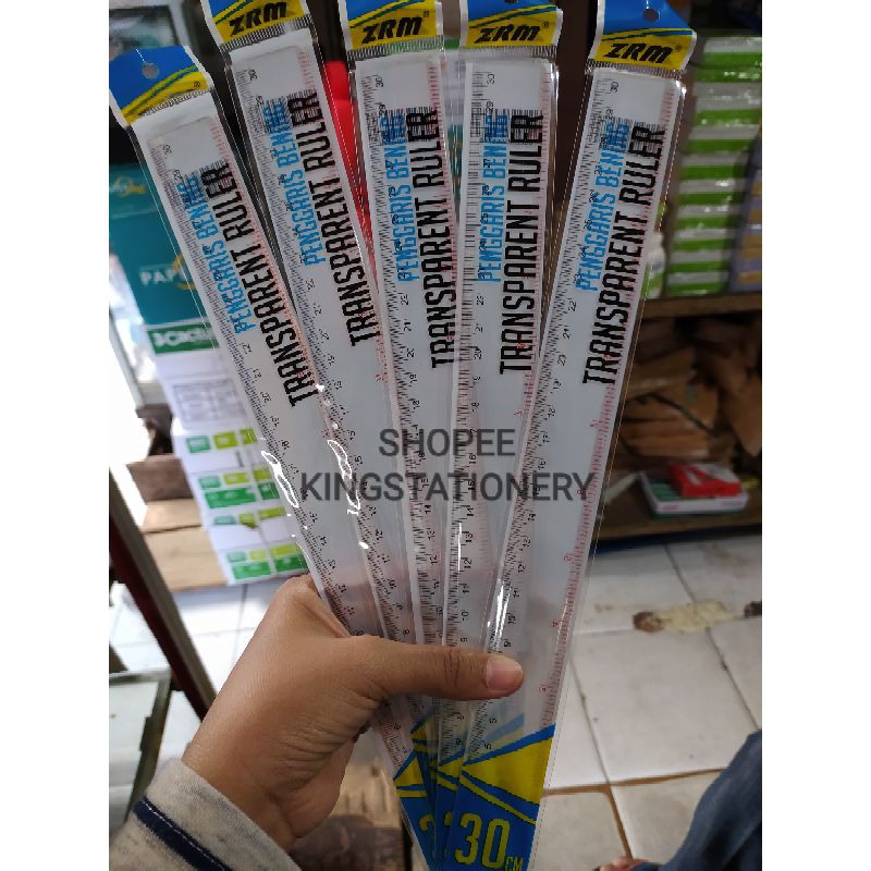 

[PCS] Penggaris ZRM 30 cm