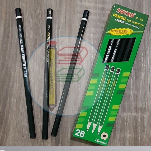 Pensil 2B Joyko P-88 Hijau