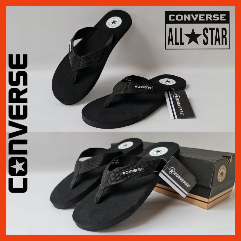 SANDAL DISTRO CONVERSE PRIA WANITA UNISEX / SENDAL JEPIT CONVERSE COWOK CEWEK RINGAN / SANDAL KASUAL JEPIT