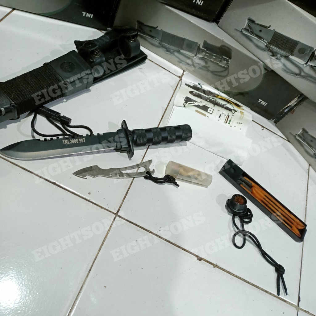 Aitor Original Jatah TNI Multitool serbaguna standar survival kit Multifungsi