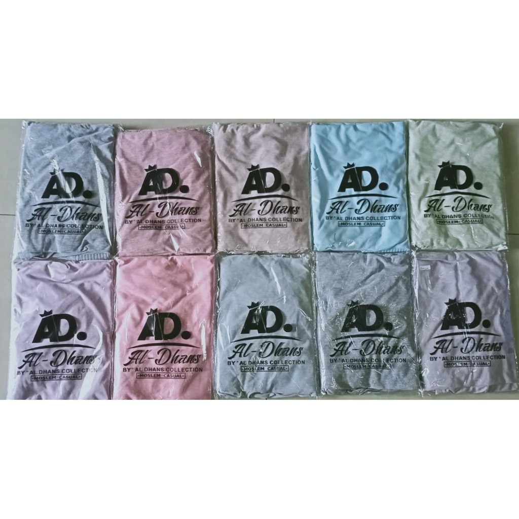 Jilbab Bergo Shafa  Matt Jersey Katrin Original By Al-Dhans-RANDOM 10 PCS