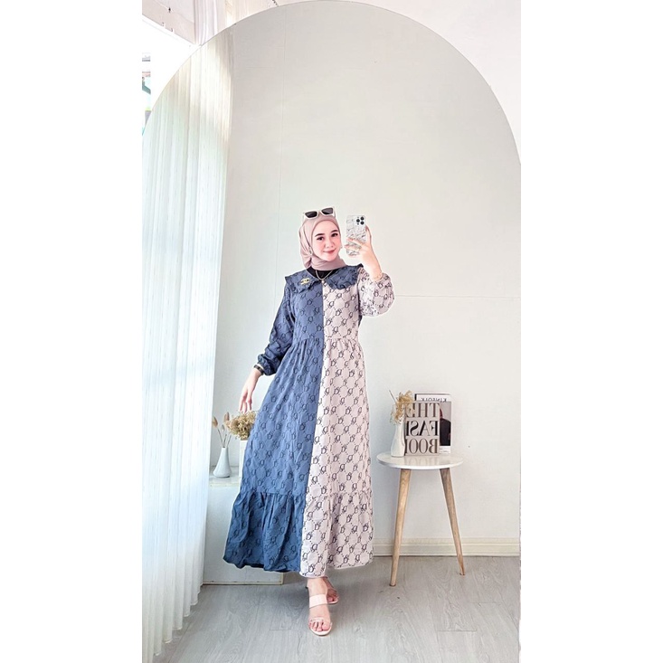 Saroja (012) Gamis Kekinian Gamis Chanel