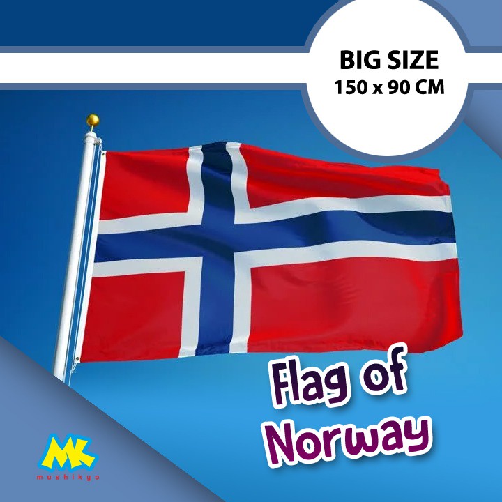 bendera negara norwegia / the flag of norway