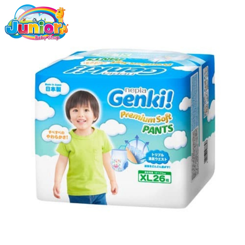 Nepia Genki Pants XL26 PK6