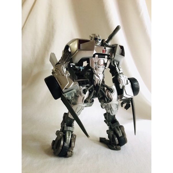 [SOLD] Transformers Human Alliance Sideswipe Real Pict Preloved Transformers Action Figure Deluxe Cl
