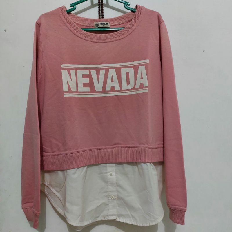 kaos nevada lengan panjang