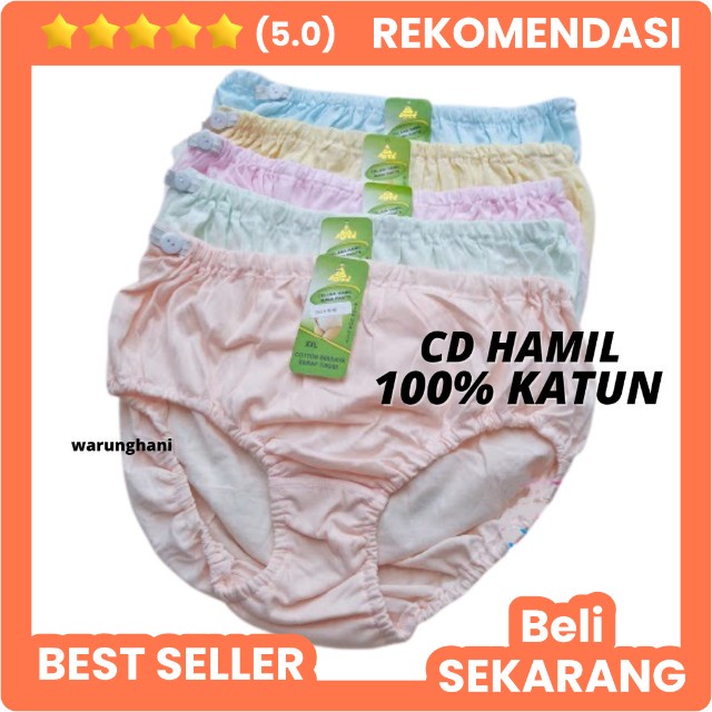 Celana Dalam Hamil Katun merk AGREE | CD Ibu Hamil