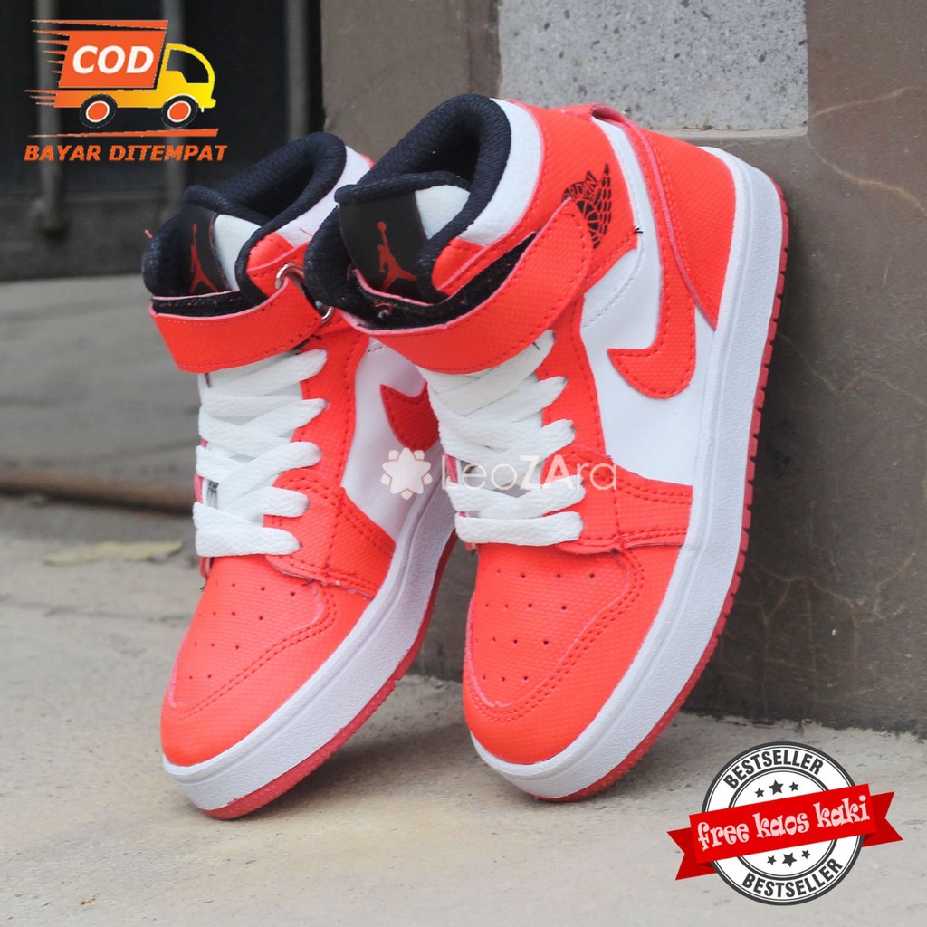 Sepatu Anak Nike Air Jordan Retro High New Size Unisex Kids