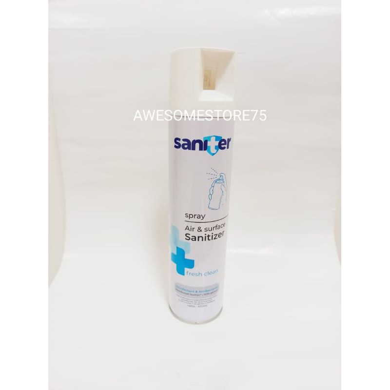 400ml SANITER Air Sanitizer Spray Semprot Ruangan Disinfektan