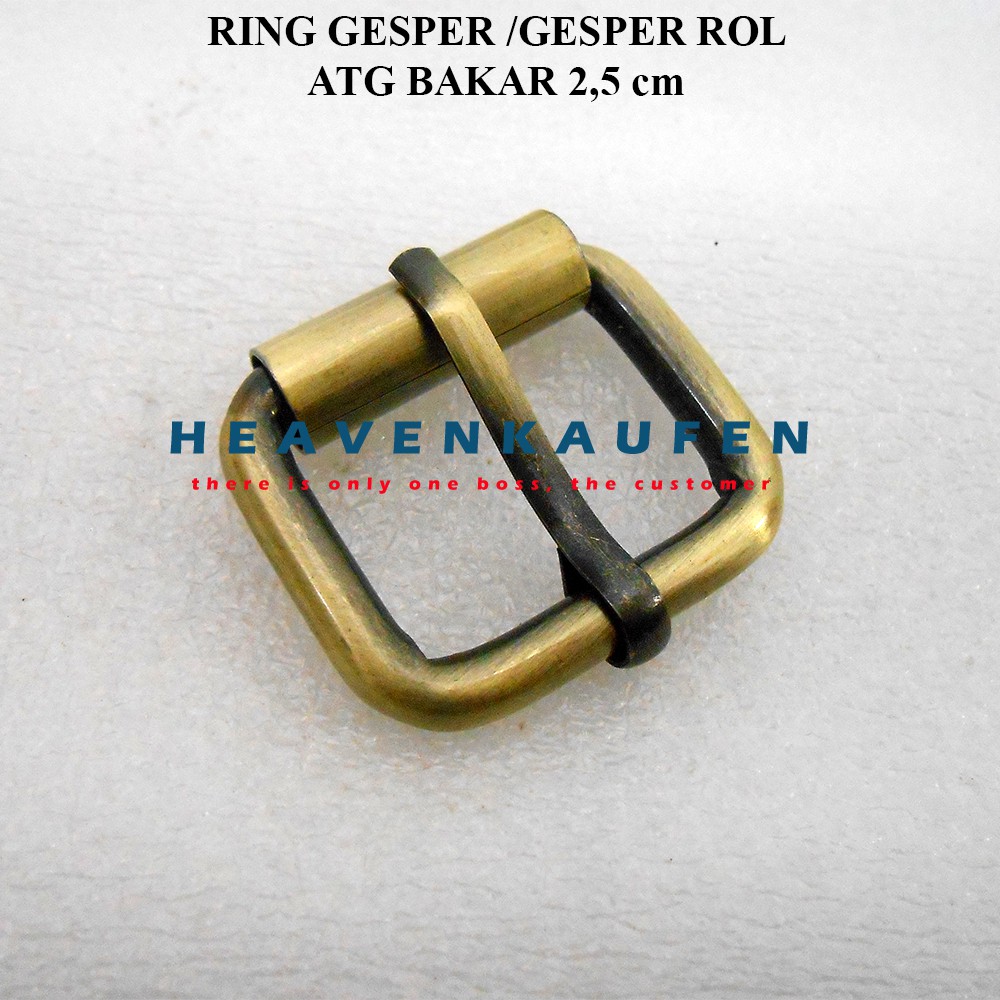 Ring Gesper Tas / Gesper Rol 2,5 cm ATG Bakar