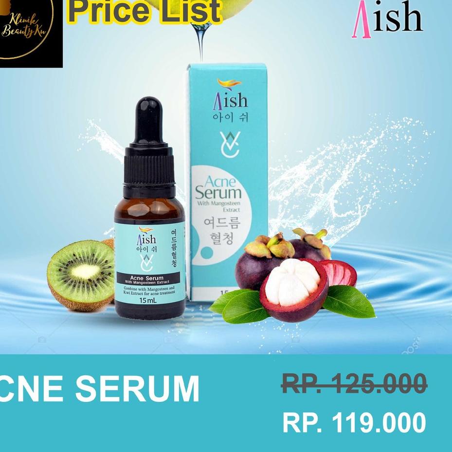 ⇝ SERUM AISH KOREAN BEAUTY AISH SERUM ACNE ORIGINAL 100% BPOM ASLI ⇭