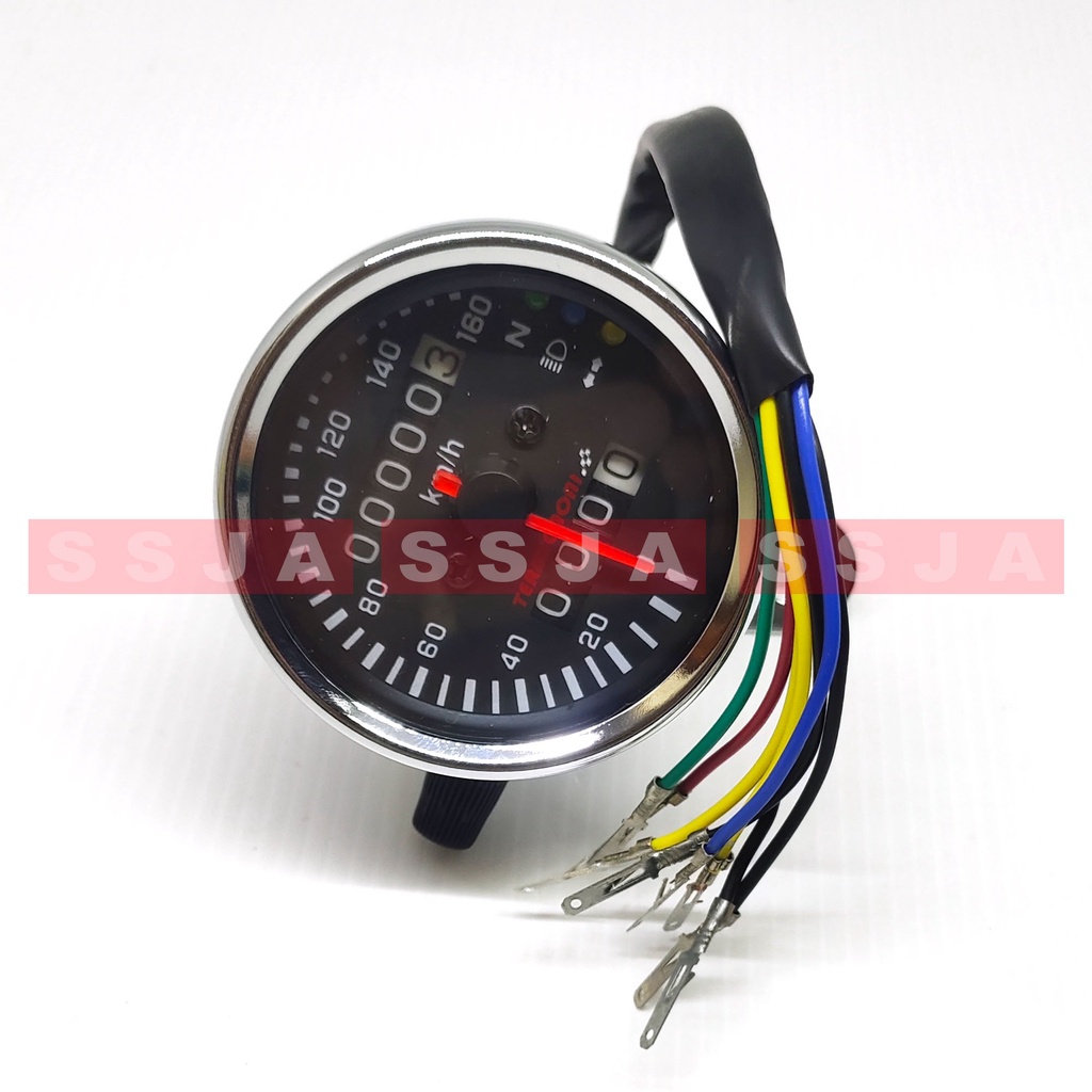 SPEDOMETER KM/SPIDO KM/SPEEDOMETER/ODOMETER KM WARNA CHROM