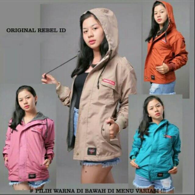 Jaket Parka Wanita Rebel ID