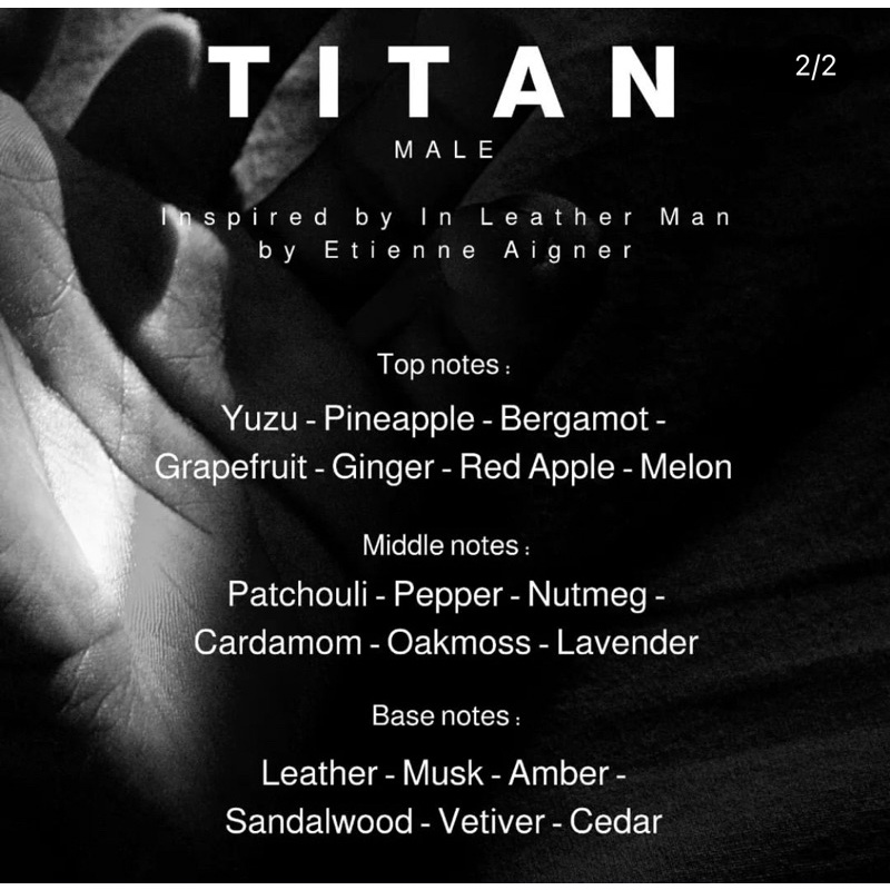 Bjorka TITAN Parfum Pria Tahan Lama Murah Inspired Perfume Lokal Terlaris