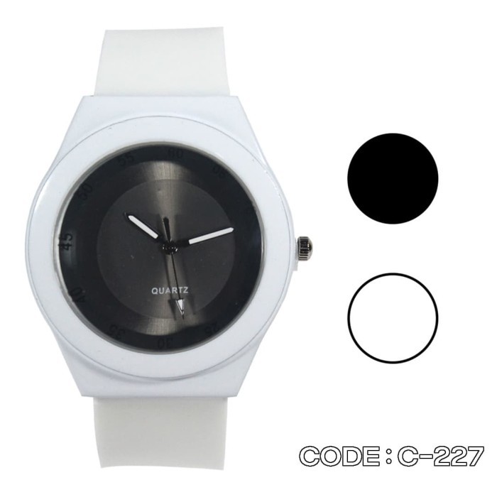 NEW Jam Tangan Unisex Mewah Analog Fashionable C-227