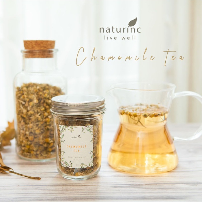 

(BISA COD) FRESH CHAMOMILE FLOWER LOOSE TEA CAMOMILE TEH BUNGA