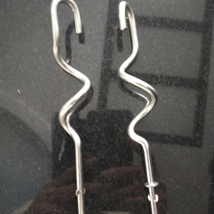 pengaduk spiral hand mixer signora sepasang