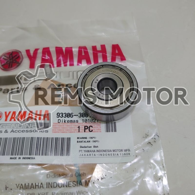 BEARING AS RODA DEPAN AEROX NMAX LEXI ORIGINAL YAMAHA BERING LAHER LAHAR KLAHER 6300 N-MAX N MAX MIO