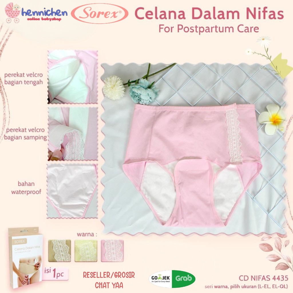 SOREX CD NIFAS 4435 Celana Dalam Setelah Melahirkan | Cd Nifas Sorex 4435 | Cd Persalinan