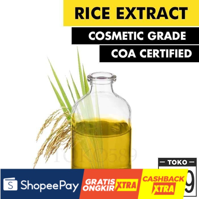 

Rice Extract / Ekstrak Beras (COSMETIC GRADE) - 50gr
