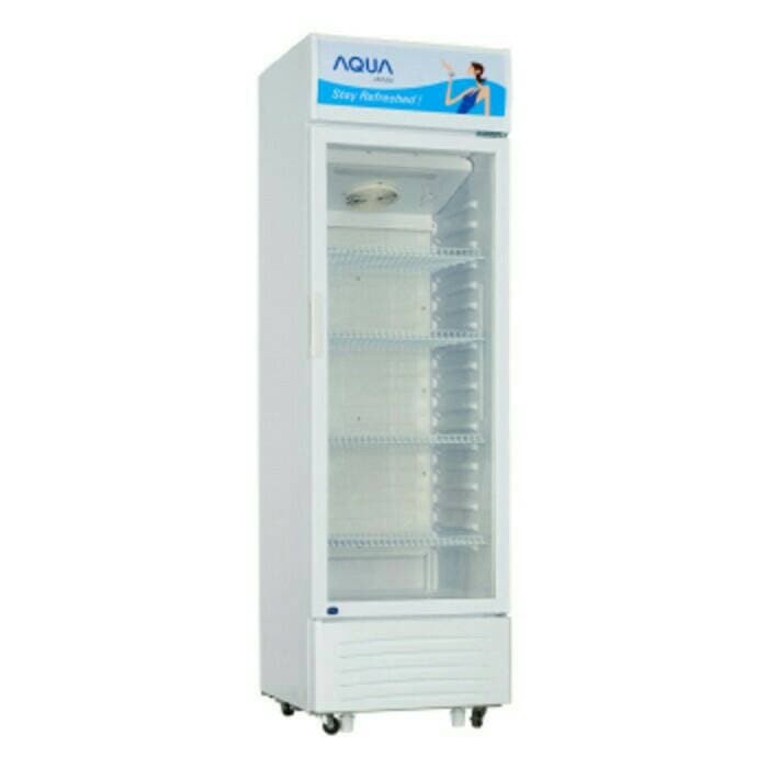 COOLER DISPLAY AQUA AQB-250 LEMARI PENDINGIN MINUMAN SHOWCASE