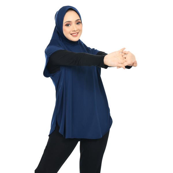 JILBAB SPORT SHEVA / HIJAB SPORT UNTUK OLAHRAGA BAHAN JERSEY / KERUDUNG RENANG MUSLIMAH / JILBAB BERGO JERSEY MENUTUP DADA / JILBAB INSTAN JUMBO TERBARU